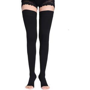 Thigh High Compression Socks for Men & Women, 20-30 mmHg Compression Stockings, M