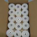 Candles 18 pcs Unscented White