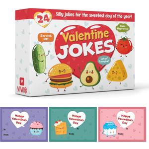 Valentines Day Cards for Kids School, Valentines Day Gifts for Kids Classroom - Valentines Cards for Kids Classroom, Kids Valentines Day Gifts for School - Class Valentines Gifts for Kids, Boys, Girls