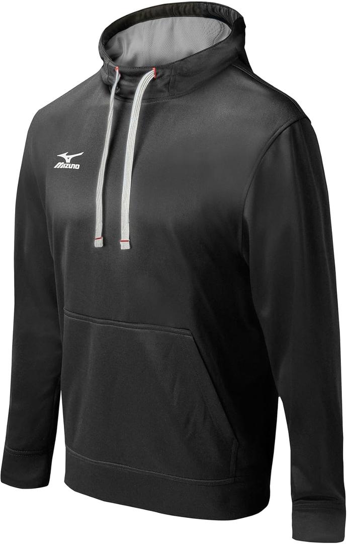 Mizuno mens G2 Stretch Hoodie (Large, Black)