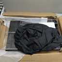 25.5'' L x 17'' W x 11'' H Park Style Charcoal Grill, Heavy Duty Park Grill with Stainless Steel Cooking Grate and Grill Cover for Commercial and Outdoor Cooking