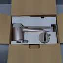 Shark HD120BRN Blow Dryer HyperAIR Fast-Drying with IQ 2-in-1 Concentrator, Styling Brush, and Curl-Defining Deep Diffuser Attachments, Ionic, No Heat Damage, for All Hair Types, Stone