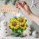 Christmas Ornament, Christmas Tree Ornaments, Keepsake Ornaments, Holiday Decor, Holiday & Xmas Gifts, Gifts for Sunflower Lovers & Flower Lovers - Sunflower-Theme