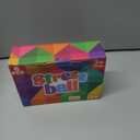 6 Pack Squishy Stress Balls Fidget Toys for Adults Kids, Sensory Stress Cube Anxiety Stress Relief Toy with Thick Substance, Slow Rising Calming Toys Stretchy for Classroom, Malt Sugar Ball