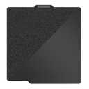 Double Sided Black PEI Build Plate for Bambu Lab P2S/X1/X1C/X1E/P1P/P1S/A1, Smooth PEI+Textured PEI Spring Steel Sheet Plate Flexible Platform 257x257mm for Bambu Labs 3D Printers