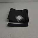 Extra Capacity Plastic Hanging File Folders,12 Pack Reinforced Hang Folders,Heavy Duty 2 Inch Expansion,Plastic Filing Cabinet Folders,Letter Size,Designed for Bulk Files, Medical Charts,Black