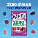 Welch's Zero Sugar Fruity Bites, Berries 'N Cherries, Gluten Free, 3 oz (EXP 11/01/26)