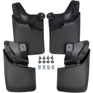 A-Premium Mud Flaps Splash Guards Mudguards Mudflaps [W/Hardware Accessories] Compatible with Toyota Tacoma 2023-2016, [Doesn't Fit SR], Set of 4PCS, Front and Rear (Driver & Passenger Sides)