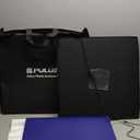 PULUZ Light Box Photography, 20x20 inch Portable Photo Studio Light Box, Professional Dimmable Quick Charge USB-C Photo Booth with 200 LED Lights & 12 Color Backdrops Photo Box for Product Photography