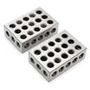 123 Blocks 23 Holes 1 2 3 Block Within .0002" Tolerances 3-2-1 Blocks Set Used for Calibrating Equipment