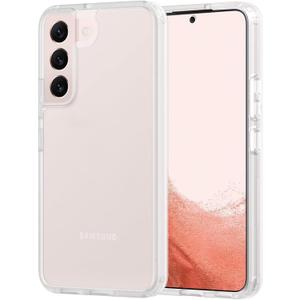 for Samsung Galaxy S22 Case Matte Clear, 6.1 Inches Frosted Slim Fit Heavy Duty Protection Wireless Charging Skin-Feel Lightweight Shockproof Anti-Slip Protective Phone Cover