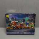 Christmas Train Building Block Set-1461PCS Surprise Christmas Countdown Toys with LED Light Collectible Holiday Block Sets Thanksgiving Xmas Gifts Home Decor for Boys Girls and Adults