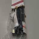 Reinforced 42 Tall x 100 Extra Wide Retractable Baby Gates for Doorways Extra Tall Pet Gate with Rods to Prevent Crawling Through, Dog Gate for Large Openings Extra Long Mesh Gate, Black