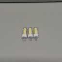 3-Pack GY6.35 LED Bulbs AC110V-130V GY6.35 Bi-pin Base T4 JCD Type 3.5W(35W Halogen Bulb Equivalent)350LM,for Desk Lamp,kitchen counters,Chandelier Light Landscape Lighting(Daylight White 6000K)