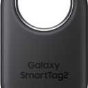 Samsung SmartTag2 (2023) Bluetooth + UWB, IP67 Water and Dust Resistant, Findable via App, 1.5 Year Battery Life - Black (International Version) (No Size)