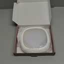 Rechargeable Shower Light for Inside Shower, 12000mAh Motion Sensor Wireless Ceiling Light with Remote No Wiring, Battery Operated Closet Lights Cordless LED Overhead Lighting for Pantry Bathroom (White)