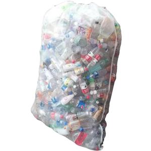 Extra Large Mesh Bag 100 Gallon 60''x48'' Multipurpose Drawstring Storage Container Sack Net Bags For Collecting Recycling Water Bottles Empty Cans Laundry Basketball Soccer Team Balls