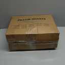 puredown 28 x 28 Feather Down Throw Pillow Insert, 1 Pack Euro Pillow for Decorative Bed Cushion Couch Sofa