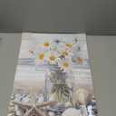 God Says You Are Canvas Wall Art Christian Inspirational Bible Verse Wall Painting Religious Scripture Encouragement Gifts for Women Hydrangea in Mason Jar Butterfly Picture Decor for Bedroom 12"x16 inch