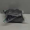 MIER 2 Compartment Lunch Bag for Men Women, Leakproof Insulated Cooler Bag for Work, Black (Medium)