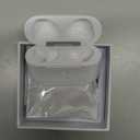 Wireless Charging Case Compatible with AirPods 3, Charger Case Replacement for AirPods 3rd Gen, with Bluetooth Pairing Sync Button, Earphones Not Included (with Gray Cleaning Cloth)