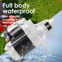 Ezexpreze 19612 New Starter Motor Replacement for 35hp Briggs & Stratton Vanguard V-Twin 32hp Air Cooled Engine 845760 845640 845761 807383 809054 428000-0230 84006533 SND0529 410-52156