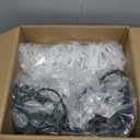 C9 Led Christmas String Lights 68Ft 100 LED with All in One Clips Outdoor Waterproof Strawberry Roof Lights, Commercial Grade Extendable for Indoor Outside Roofline Home Xmas Decoration, Warm White