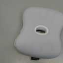 Leg Pillow for Side Sleeping - Between Knee Pillow for Side Sleepers - Ergonomic Memory Foam Knee Pillow for Knee Pain, Hip Alignment, Cooling Cover & Removable (Grey)