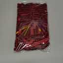 SIMISI RIBBON 24Pcs Burgundy Christmas Velvet Ribbon Bows Decorations Xmas Ornaments Vintage Decor for Tree, Wreath, Garland (3/8'' Width, 5 * 7 inch)