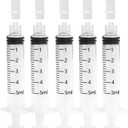 5ml Syringes Without Needles, 5cc Luer Lock Syringe - Disposable Individually Wrapped(10 Pack)