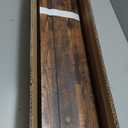 upsimples Floating Shelves for Wall, 35.5 Inch Shelves for Decor Storage Set of 6, Wall Mounted Wood Shelf for Bedroom, Living Room, Bathroom, Kitchen, Long Picture Ledge Shelves, Brown