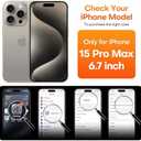CellEver Strong Magnetic Case for iPhone 15 Pro Max [for MagSafe Charging] [Camera Protection] Heavy-Duty Protection, Soft Grip Silicone Cover with Kickstand, Titanium Gray