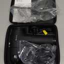 AERLANG Massage Gun with Heat Deep Tissue Back Massager Neck Massager for Pain Relief,Muscle Percussion Massage Gun, Birthday Gifts for Men Women Dad him Handheld Message Gun with 7Heads&Silent (Black)