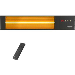 Powerscale 1500W Outdoor Heaters for Patio with 36H Timer, 0.5 Sec Instant Heating, Memory Function, Outdoor Heater, Black Perfect Outdoor Heaters for Patio & Backyards, Size: 30×6×4 inch