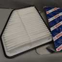 BOSCH 5520WS Workshop Engine Air Filter - Compatible With Select Lexus ES350; Pontiac Vibe; Scion tC, xB; Toyota Avalon, Camry, Corolla, Matrix, RAV4, Venza