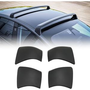 The 4PCS Model Y Roof Rack Cover Rail End Shell for 2020-2023 Tesla Model Y Roof Rack Luggage Cross Bar Covers Replaces 1518243-00-B,1518242-00-B,1518249-00-B,1518250-00-B
