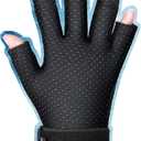 Finger Arthritis Compression Hand Ice Pack Glove for Pain Relief,Adjustable Wrist Gel Ice Pack Finger Sleeves,Hot & Cold Therapy for Carpal Tunnel,Swelling,Inflammation,Tendinitis(1pcs Large)