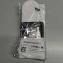 2 x Amazon Essentials womens Low Cut No Show Socks (6-9, White)