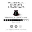 Nespresso Capsules Original Line, Ristretto Decaffeinato, Dark Roast Coffee, 50 Count Coffee Pods, (EXP 06/30/26)