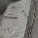 Ultra Soft Full Size Mattress Topper - Viscose Made from Bamboo Pillow Top Mattress Pad for Back Pain Relief - Naturally Cooling for Hot Sleepers, Green