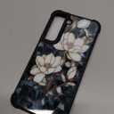 Case for Samsung Galaxy S22,Military-Grade TPU Protection with Shock-Absorbing Edges,Slim Anti-Drop Compatible with Samsung Galaxy S22 Case -Stained Glass Unique Magnolia