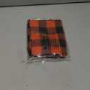 Halloween Buffalo Check Plaid Table Runner, Polyester Classic Family Dinner Table Runners for Indoor Outdoor Parties Home Decoration