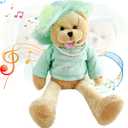 Houwsbaby 20'' Electric Musical Teddy Bear Stuffed Animal Singing Plush Toy with Shaking Head Interactive Plush Toy,Gift for Kids Babies Toddlers Birthday