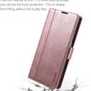 HAII Flip Case for Moto G 5G 2023,Flip Fold Leather Wallet Case with RFID Blocking Credit Card Slot and Kickstand Magnetic Closure Protective Cover for Motorola Moto G 5G 2023 (Pink)