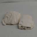 10x10ft Wrinkle Free Ivory Backdrop Curtain for Parties Soft Fabric Drapes Wedding Ivory Curtain Backdrop for Birthday Party Decorations Background for Photography 5x10ft,2 Panels