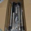 Draw Hoe Garden Tool, Heavy Duty Garden Hoes for Weeding Long Handle, Easy Stand Up Scraping Weeder Tool for Garden, 5.5 FT Adjustable Weed Hoe with 6-inch Wide Welded Blade