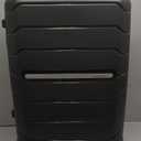 Samsonite Freeform Large Checked Luggage with Dual 360 Spinner Wheels - TSA Lock, Airline-Approved - Lightweight Durable Polypropylene Expandable Hardshell - Black