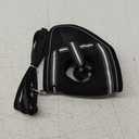 rabbitgoo Cat Harness and Leash Set for Walking Escape Proof, Adjustable Soft Kittens Vest with Reflective Strip for Cats, Comfortable Outdoor Vest, Black, M