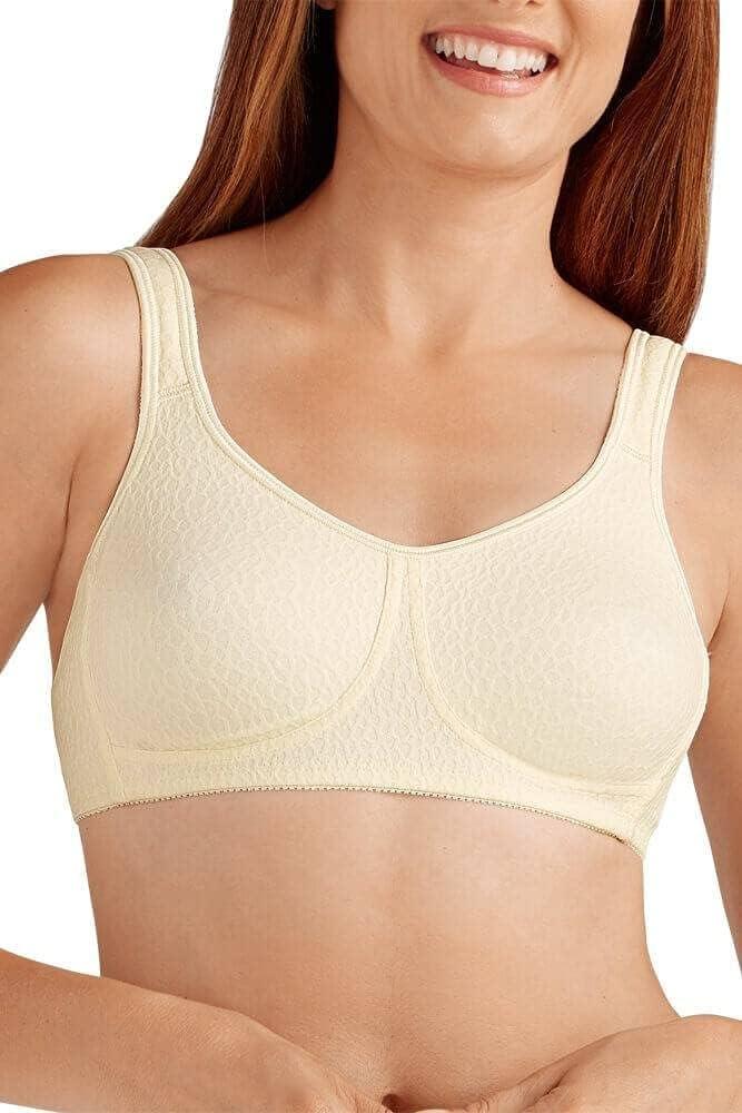 Amoena Women's Mona Molded Wire-Free Bra (38C, Champagne)