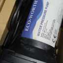 ECO-WORTHY 110V AC Fresh Transfer Diaphragm Water Pump On Demand 5.5GPM 70PSI High Pressure Water Booster Pump 110 Volt with Pressure Switch for Irrigation Garden Hose Sprinkler Home RV